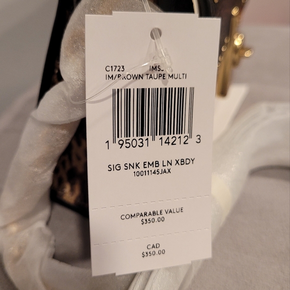 Coach Lane Crossbody in Signature Canvas with Rivets - Picture 5 of 10